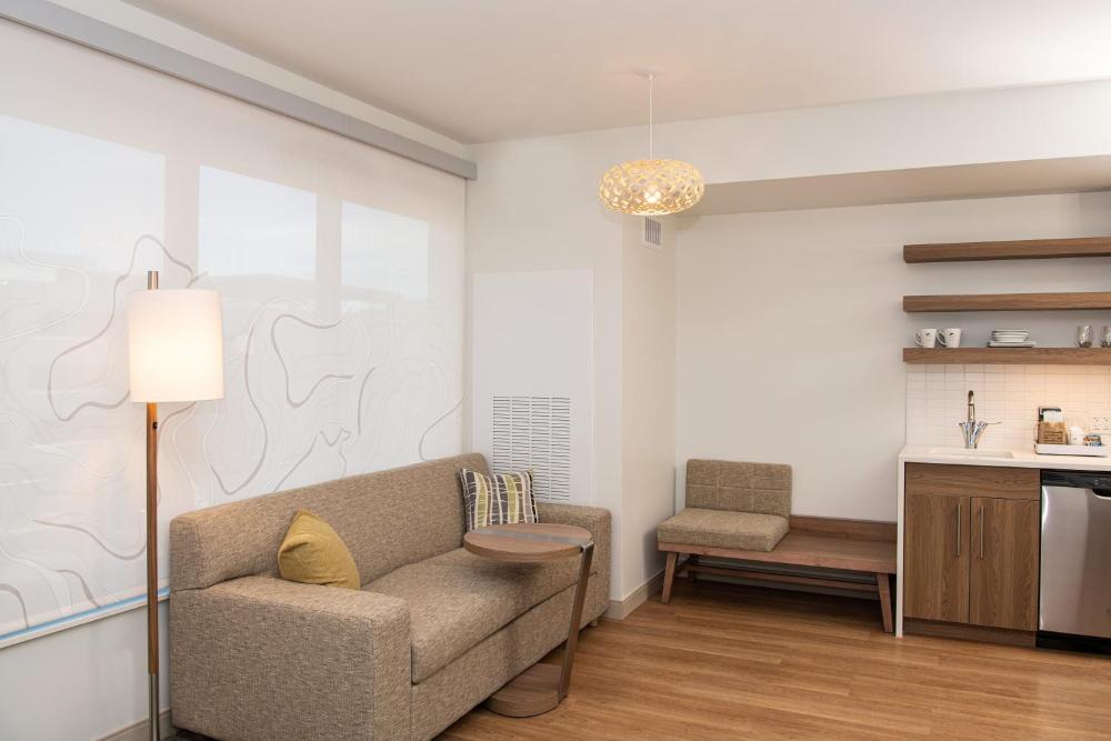 Studio, 1 King, Sofa bed interior